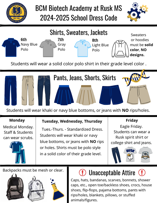 Dress Code Flyer